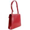 Louis Vuitton Spartan Shoulder Bag M63947 Opera Line Red Calfskin/Epi Leather Women Used