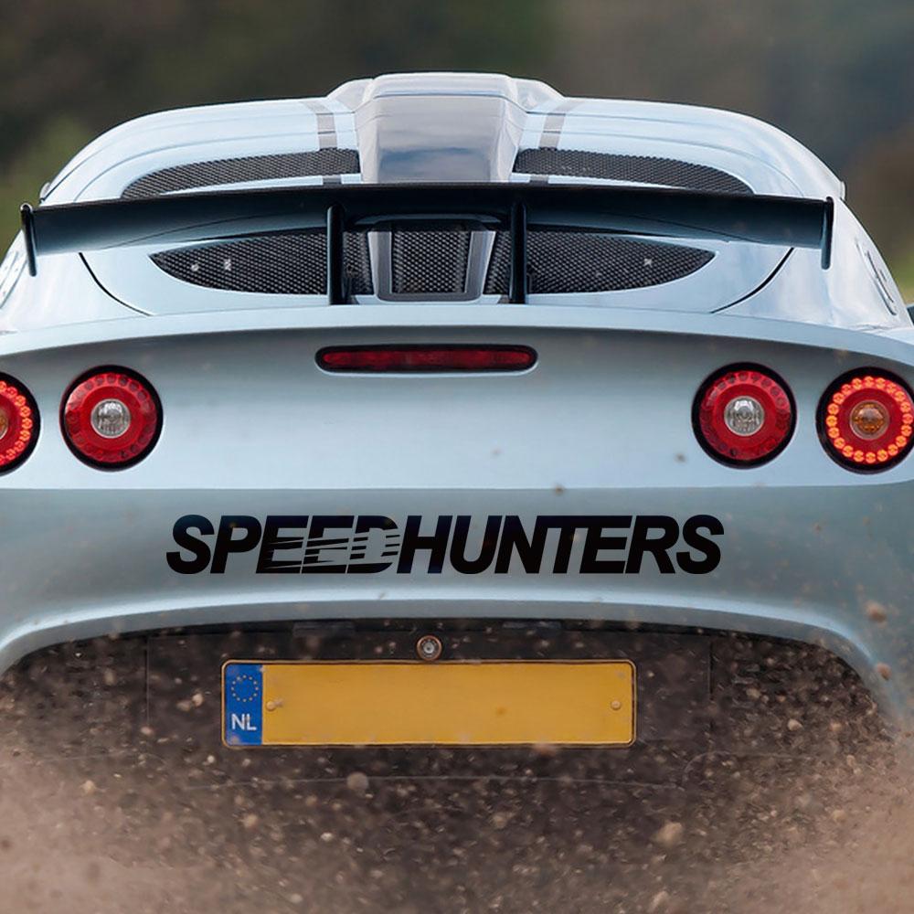Verschiedene Größen Speed Hunters Grafiken Auto Vinyl Aufkleber Wasserdicht Racing Karosserie LKW Stoßstange Heckscheibe Aufkleber Tuning Zubehör