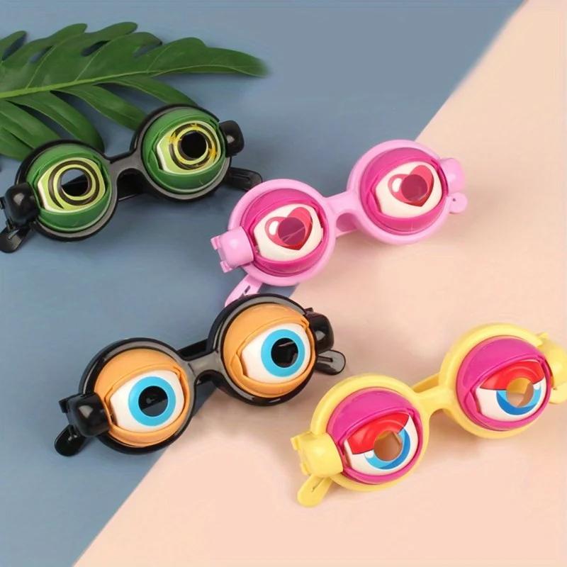 Toys, Toys Glasses, Adult Party Supplies, Fun Pranks, Christmas and Birthday Gift Presents, Plastic Glasses Novel and Funny Easter Gift Presents