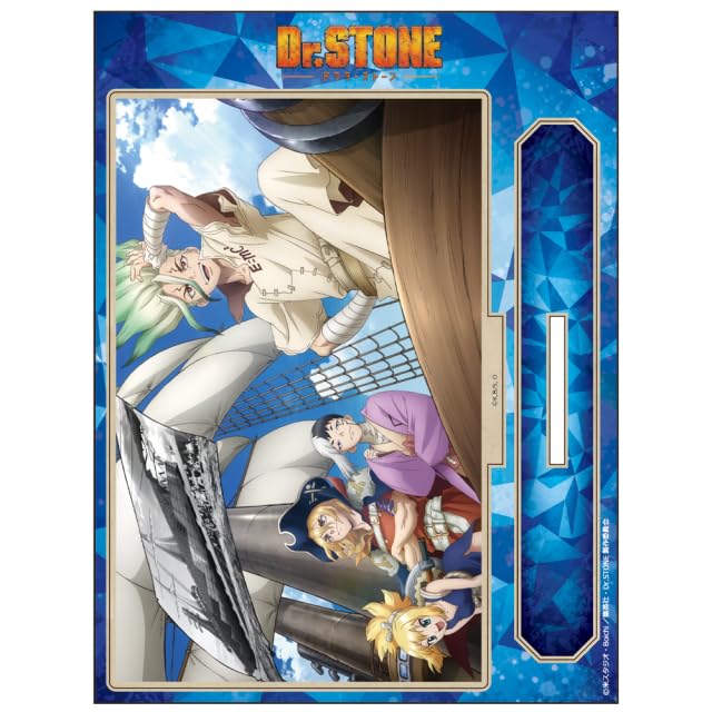 Dr. STONE MOKU Studio Senku Ishigami, Gen Asagiri, Ryusui Nanami, and Kohaku