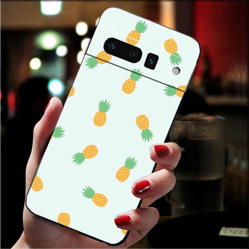 

Phone Case For Google Pixel 10 9 Pro XL 9A 8 7 6 Pro Pixel 8A 7A 6A Pixel 8 7 6 5 Summer Pineapple Fruit Google Pixel 9a