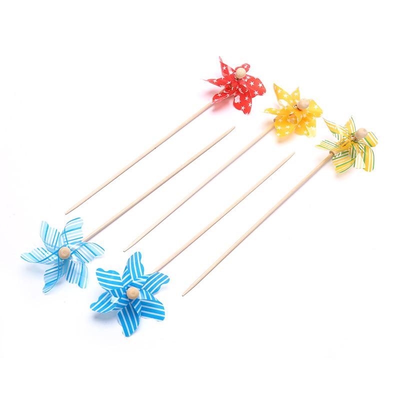 Mini Windmill Wind Spinner Home Garden Yard Decoration Kids Children Toys