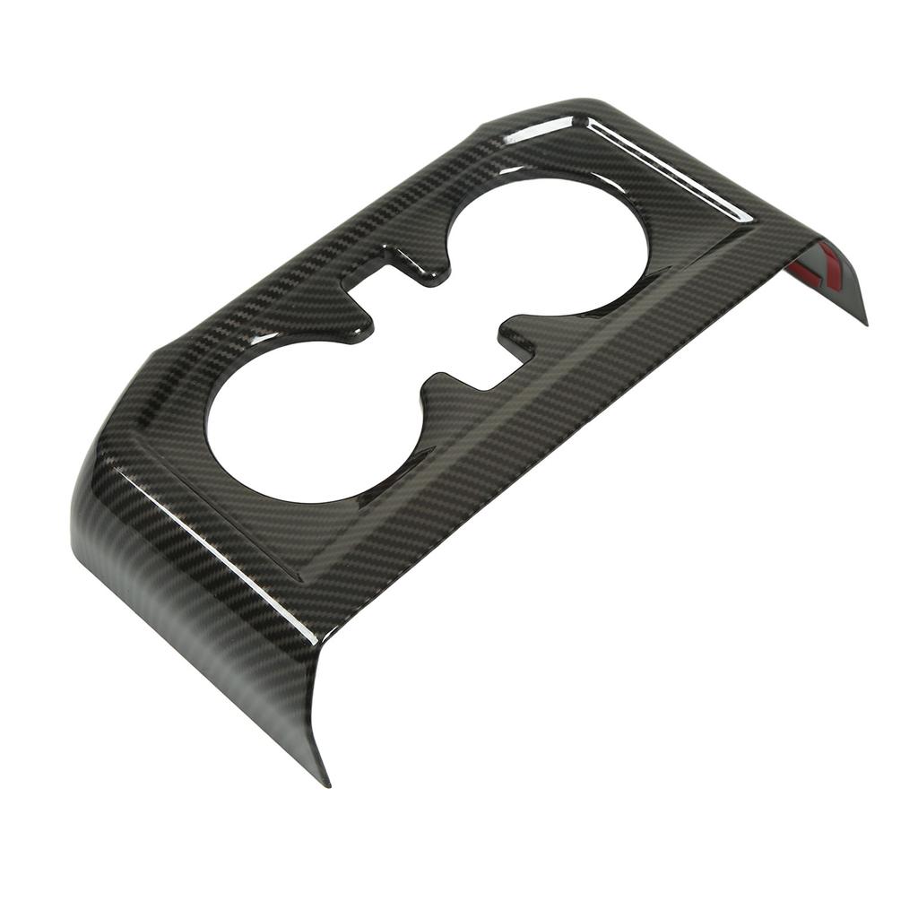 Center Console Rear Cup Holder Decoration Panel Frame Storage Cup Holder Panel Trim Replacement for Ford 2021+