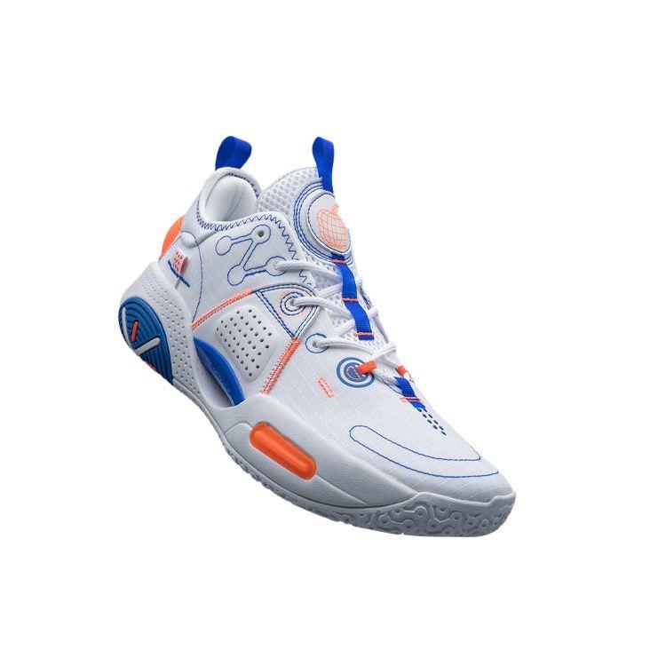 Li-Ning Wade All City 9 V1.5 The Big Apple Men Sneakers White Standard-White Crystal-Blue ABAR077-5