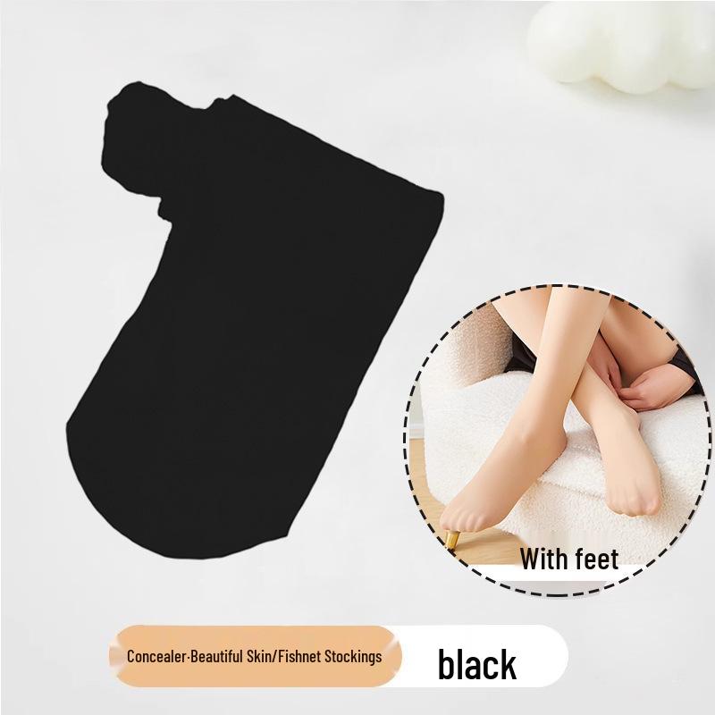 

Anti-Snag Durable Women s Stockings - Spring to Autumn, No Roll, Skin-Enhancing Versatile Leggings One Size (110-176 lbs)