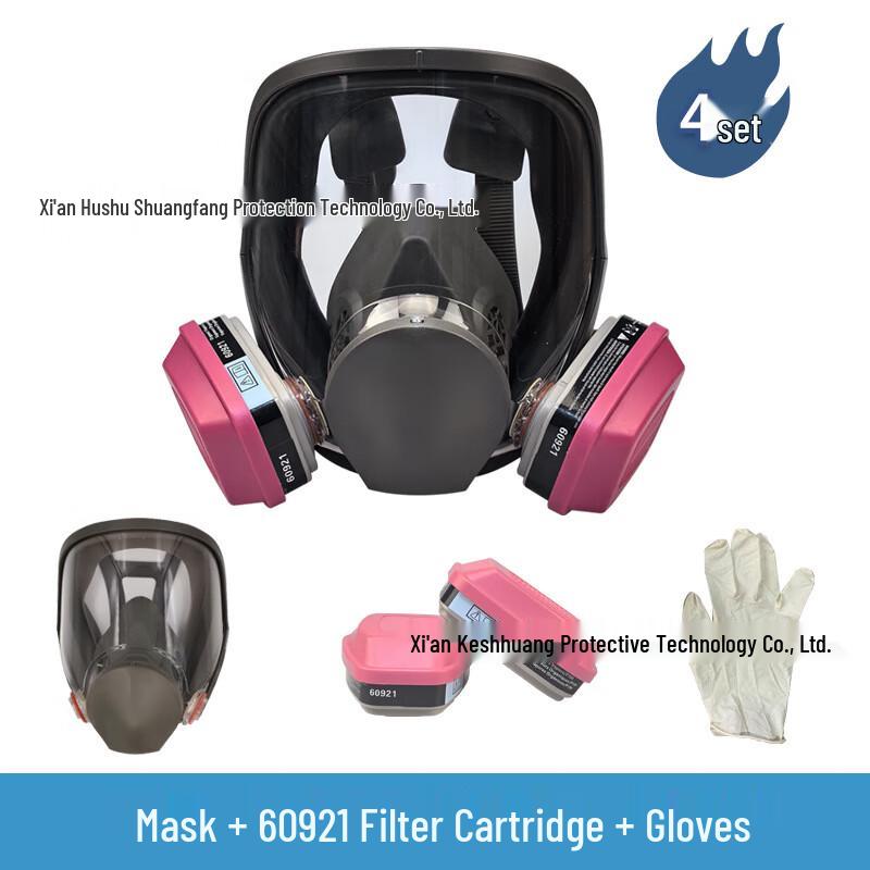 Yuanzu 6800 Full Face Respirator Mask Kit