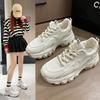 Nouvelle Mode Style Chaussures de Sport Décontractées Surface en Maille Respirante Chaussures pour Femmes Été Avec Semelle Épaisse Chaussures de Sport Confortables
