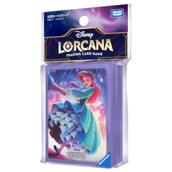 Takara Tomy Disney Lorcana TCG Japanese Version Official Card Sleeve Little Mermaid Ariel