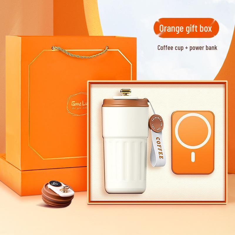 Insulated Cup, Umbrella & Notebook Gift Set for Customers, Employees & Teachers