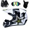 Full Face Motorcycle Helmet Off-Road Dirt Bike ATV Trail Riding Adult Unisex ABS Safety Gear S M L XL