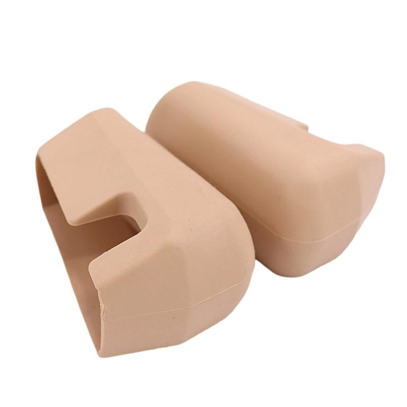 Adhesive Silicone Edge Guard for Children's Feeding Chairs Providing Gentle Touch Impact Absorption Simple Setups