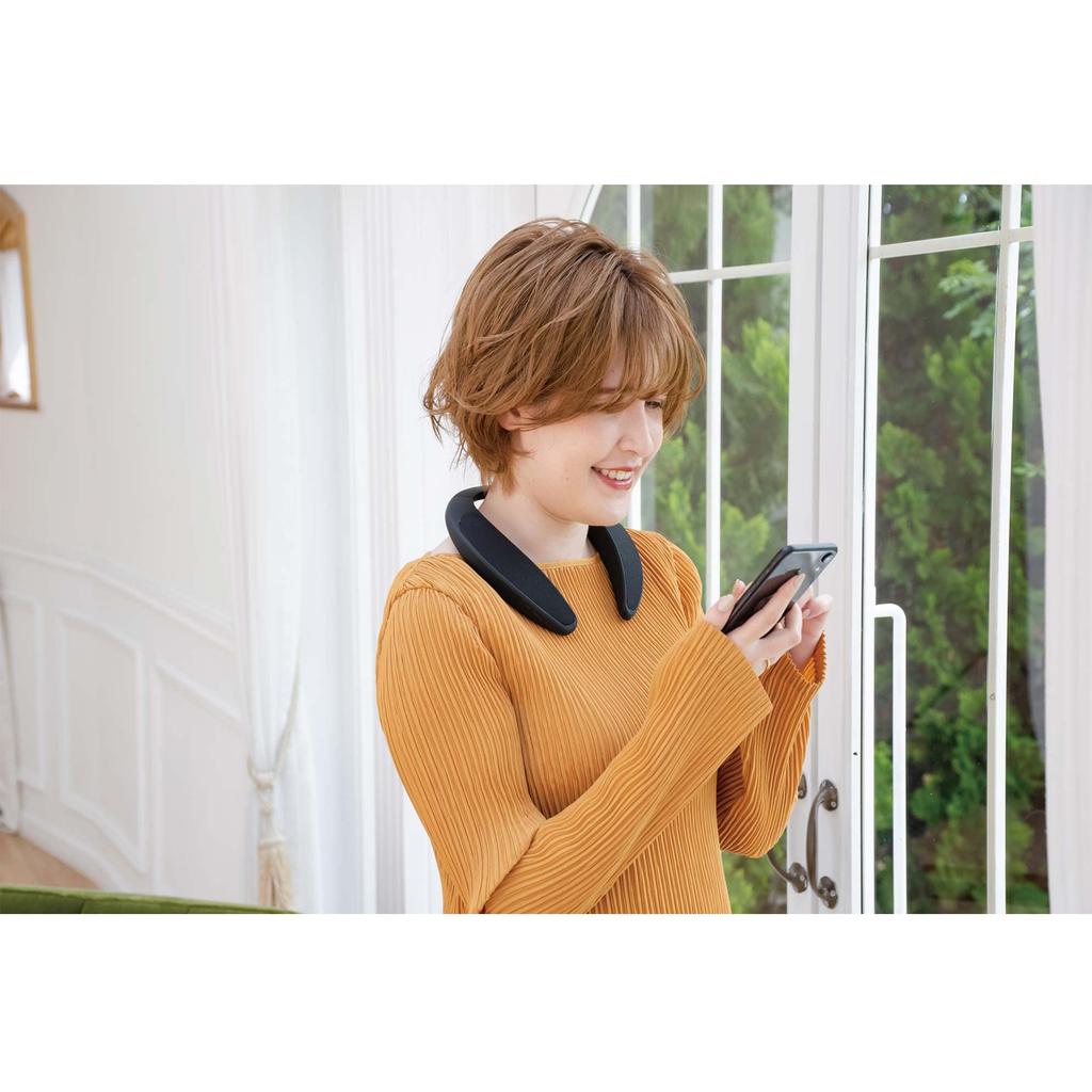 Audinsound Wearable Speaker with Bluetooth Transmitter for Soft and Comfortable LITHON SP-35 (KABS-035B) Hands-Free Calling, Fit,