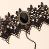 2 Stück Cosplay Kostüm Prop Spitzenarmband mit Ring Armreifen Schmuck Finger Handkette Schmuck Geschenk