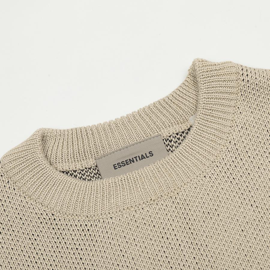 Essentials Podzimní novinka plus velikosti Vysoce kvalitní pletený svetr