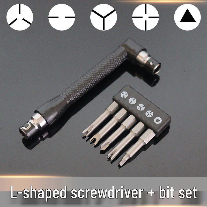 New 6.35mm Tri-Point Y-Shaped U-Triangle Fork Type Electrical Screwdriver Bit