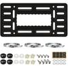 XCLPF Front License Plate Bracket,No Drill Front License Plate Holder,Front License Plate Mounting Kit,Universal Bumper Car Frame Mount Adapter With