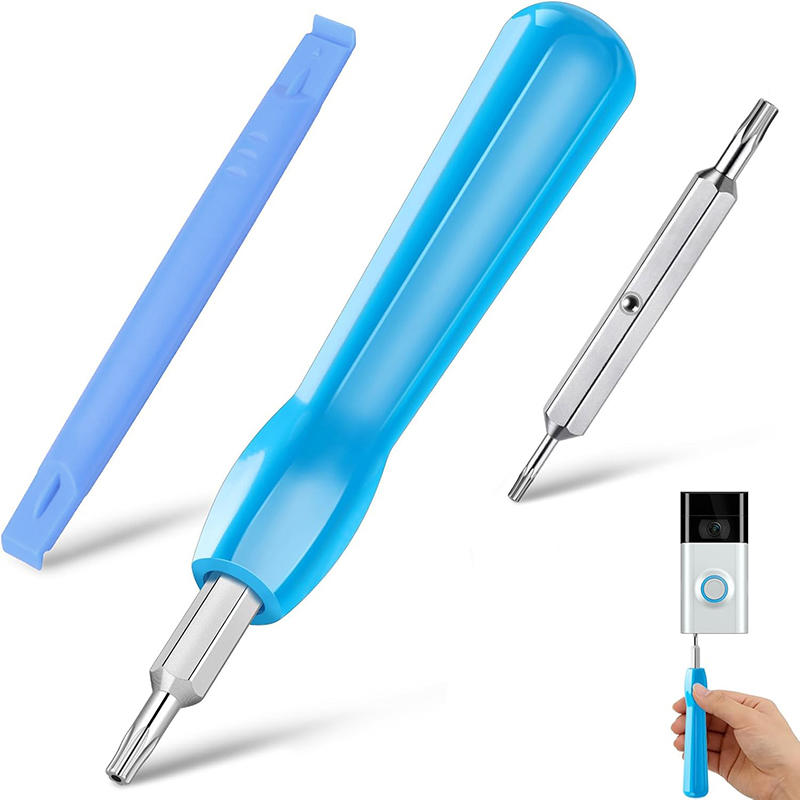 Universal Doorbell Screwdriver Set Security Torx Screwdriver Kit For Video Doorbell Repair Ergonomic Handle Disassembly Tool