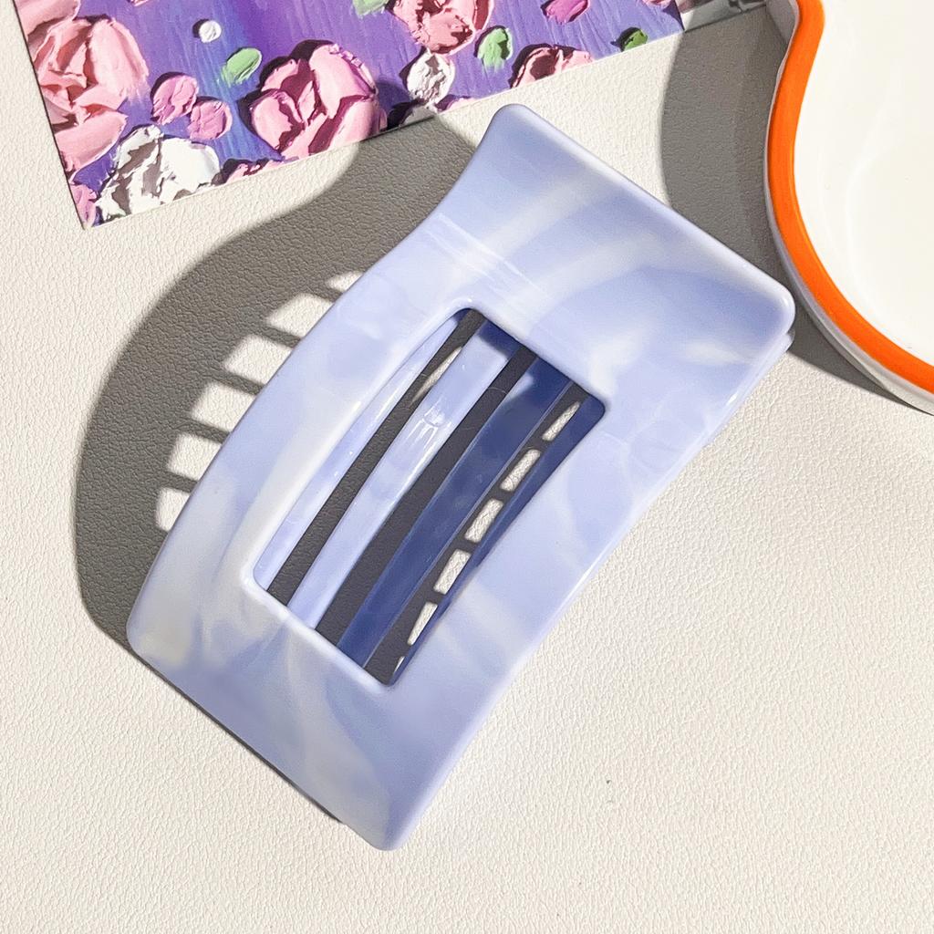 Soft silicone shark clip hairpin anti-collision protection rear head clip hair anti-drop durable clip grab clip