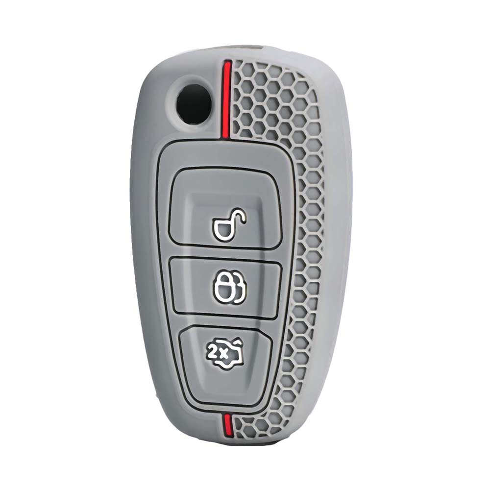 Silicone Car Key Cover Case Fit for Ford Focus 3 4 Mondeo MK4 MK5 Fiesta Kuga Escape EcoSport Ranger C Max S Max Galaxy B Max