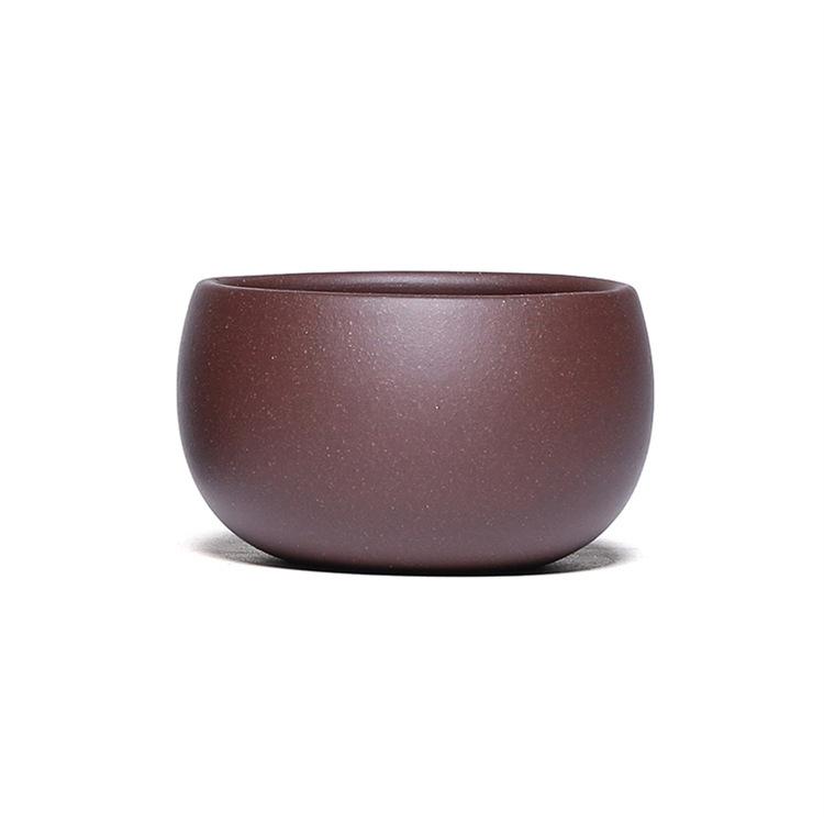 2 ks/sada Yixing Raw Ore Purple Clay šálek na čaj Meditační šálek Boutique Ručně vyráběná čajová mísa Master Čajový šálek Čínská čajová sada Zisha 50ml