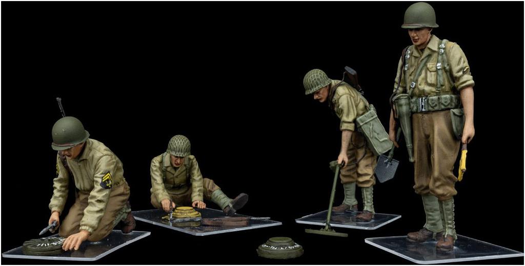 MiniArt Maßstab Amerikanischer Minensucher Kunststoffmodell MA35251 1/35 (Geformte Farbe)