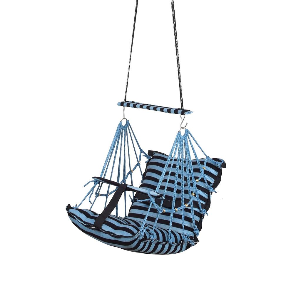 Cotton Baby Swing for Kids Children Folding and Washable 1 To 5 Years New Born Baby Gift Soft Jhula with Safety Belt Easy To Carry Safety Lock