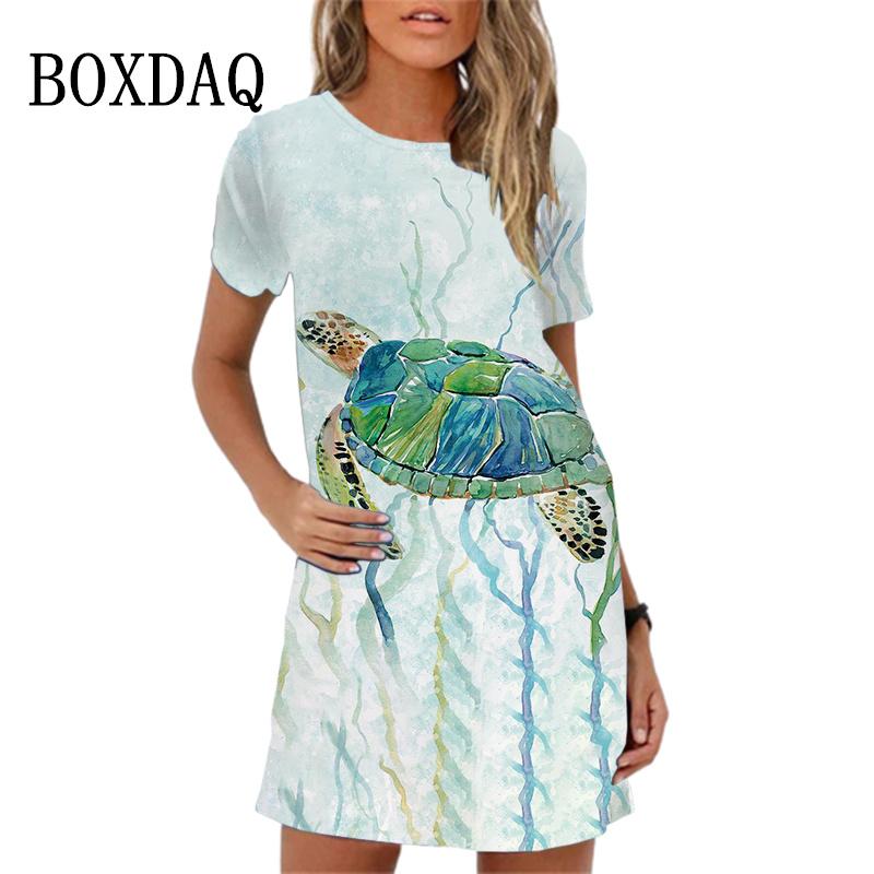 

Новое женское летнее пляжное платье-сарафан, элегантное, милое, с принтом мультяшного кота, платье-трапеция, свободное, повседневное, с коротким рукавом, с круглым вырезом, мини-платье 6XL