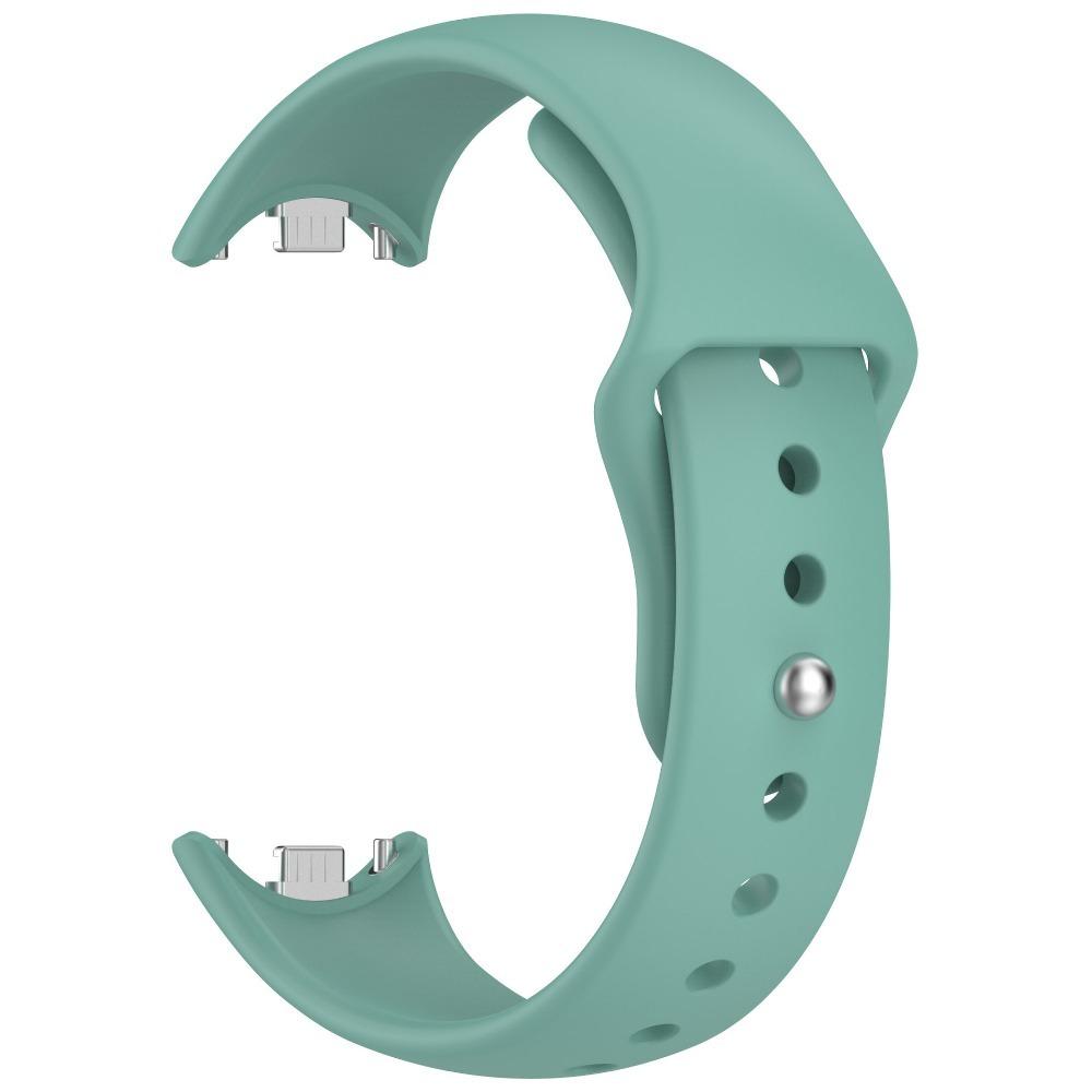 Replacement Silicone Strap for Xiaomi Band 10 9 8 with Solid Color Reverse Buckle Durable Comfortable Fitness Tracker Accessory