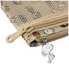 Hapitas 2-Size Pouch Set 7119 Snoopy Multi-Pouch Set 7119 PN125 Bus Stop Brown