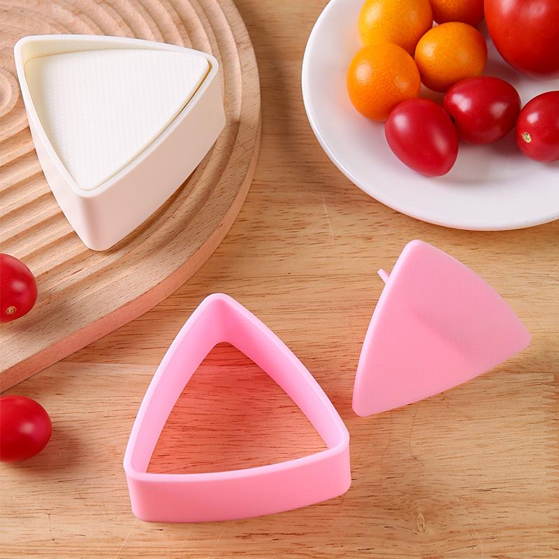 Large Triangular Onigiri Mold - Creative Bento Rice Shape Pressing Box for Cute Cartoon Baby Sushi