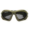 Impact-Resistant Metal Mesh Outdoor Tactical Goggles