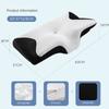 Ergonomic Orthopedic Neck Support Cervical pillow Removable Cover Memory Foam Deep Sleep Pillow for Neck Pain Relief