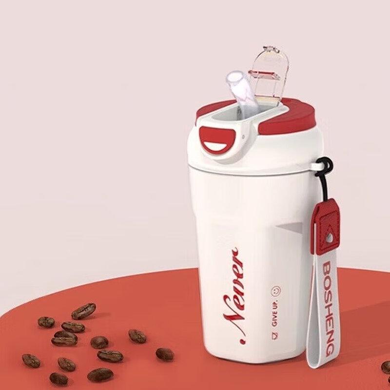 Xiderun Portable Insulated Straw Water Bottle