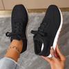 Fashion New Solid Colour Women Vulcanize Shoes Flat Lace Up Casual Ladies Sprot Shoes Shallow Walking Zapatillas Loafers Women Sneakers