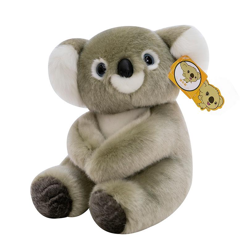 Super Cute Koala Plush Toys Fashionable Home Decoration Office Healing Doll Ornaments Zoo Souvenirs