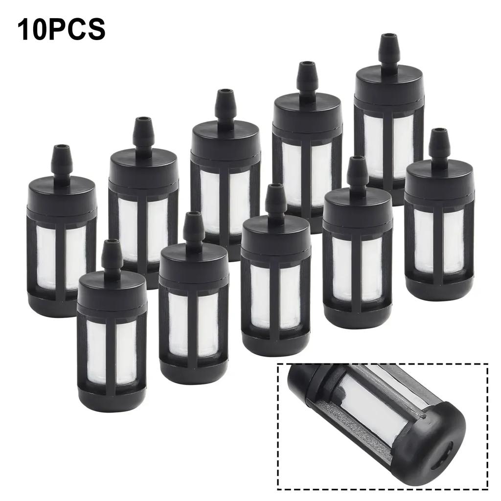 10pcs Fuel Filters For Stihl P-oulan Z-ama ZF-1 ZF1 Garden Plastic Chainsaw Trimmer Brush Cutter Garden Tools
