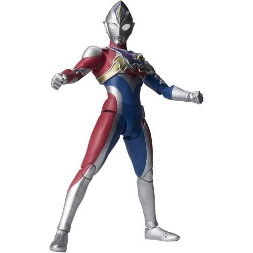 TAMASHII NATIONS S.H.Figuarts Ultraman Decker Flash Type, Approximately 150mm, ABS & PVC, Painted Action Figure, Multicolor