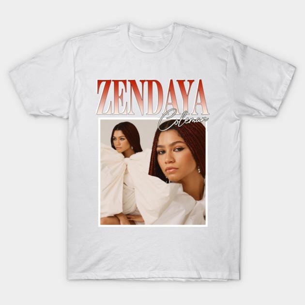 

Zendaya graphic 2026 Unisexs TShirt Unisex ONeck 100 Cotton Short Sleeve Y2k Oversized Fashion Popular Vintage Tee Fans Gifts L
