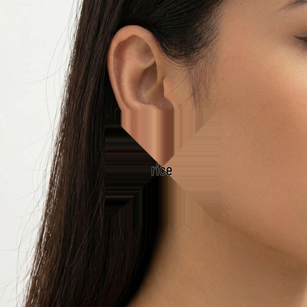 European & American Stylish Irregular Flower Stud Earrings for Women's Elegant Personality