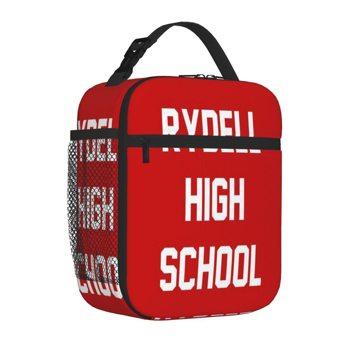 Bestselling Grease Rydell High School Monochrome Travel Lunch Bag Day Excursion Foldable Lunch Bag One Size
