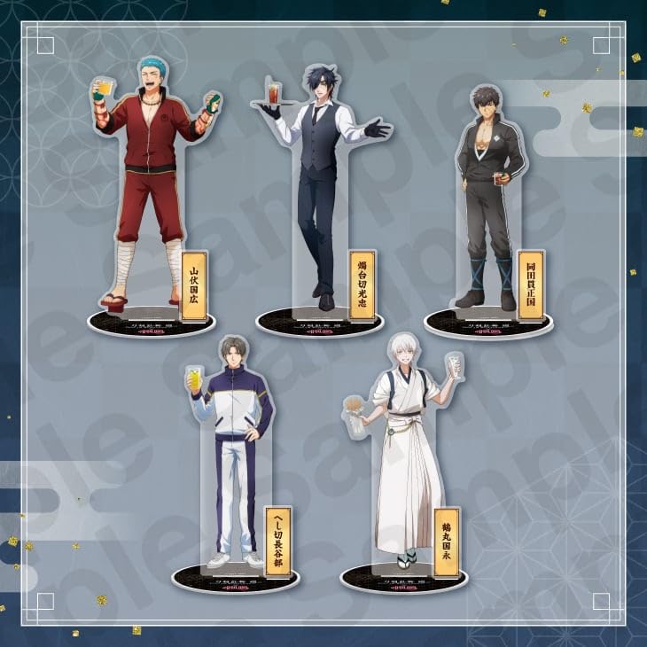 Touken Ranbu: The Legend of the Samurai" X HUB Acrylic Figure Heshikiri Hasebe