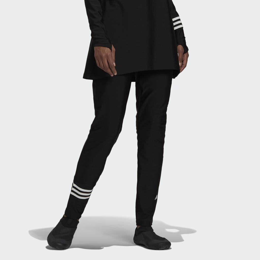 adidas Casual Pants Women's Black Moderate Slim Fit Pants GT5061