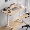 Masă Pliabilă Nordică pentru Computer cu Reglare 80cm Lățime x 40cm Lateral PC cu Dressing Lucru Asamblare Ușoară [Rshtong] Birou Reglabil pe Înălțime, Birou, Stil,