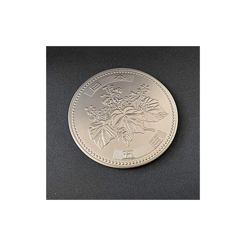 [Magic Tricks] New Jumbo 500 Yen Coin (70mm Size) Coin Appearance Magic Close-Up Magic Prop