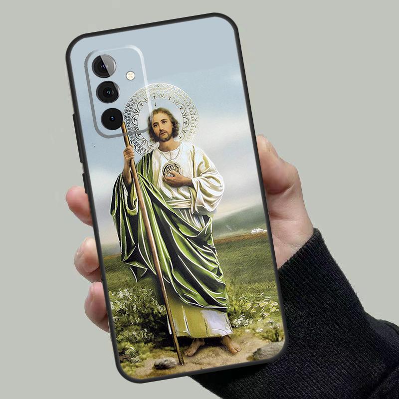 

San Judas Tadeo Case For Samsung Galaxy A54 A34 A14 A36 A56 A06 A13 A53 A32 A12 A22 A52 A35 A17 A16 A55 A15 Samsung A17