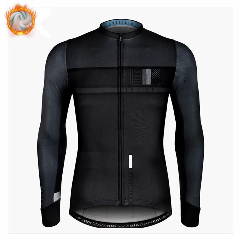Warm 2024 Winter Thermal Fleece Cycling Men's Jersey Suit Outdoor Riding Bike MTB Clothing Bib Pants Set Spain Maillot Ciclismo