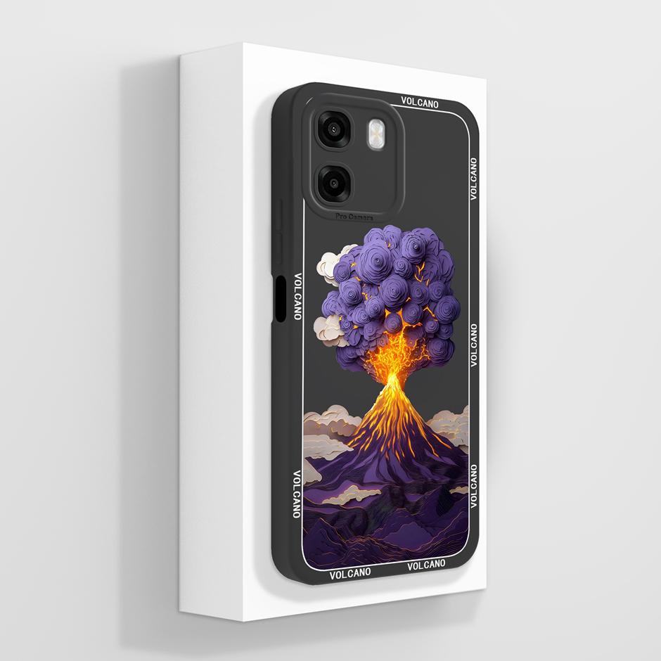 Cases For Oppo A6 A6x A6s 4G 5G Oil Painting Floral Liquid Silicone Shockproof Back Cover For OppoA6 A6x A6s Anti Scratch Fundas