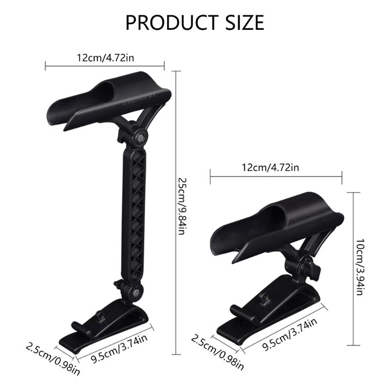 2Pcs Adjustable Bucket Rod Holder Fishing Rod Rack Ice Fishing Rod Holder Fishing Tackle Accessories Easy To Install