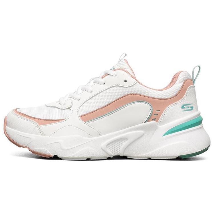 (WMNS) Skechers Bob s Bamina Low-Top White/Pink Women s 117040-WPK EU 38