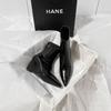 Automne Hiver Vintage Talon Compensé Bottines Cheville Femme Mode Bout Pointu Chaussures Femme Fête Stripper Bottines Courtes Zapatos De Muje